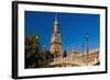 Spain, Andalusia, Seville, Plaza De Espana, West Tower-Chris Seba-Framed Photographic Print