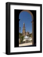 Spain, Andalusia, Seville, Plaza De Espana, West Tower-Chris Seba-Framed Photographic Print