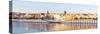 Spain, Andalusia, Seville. Triana District at Sunrise with Guadalquivir River-Matteo Colombo-Stretched Canvas