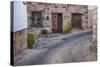 Spain, Andalusia. Street scene in the town of Banos de la Encina.-Julie Eggers-Stretched Canvas