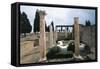 Spain, Andalusia, Surroundings of Seville, Italica, Peristyle of Residential Building-null-Framed Stretched Canvas