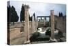 Spain, Andalusia, Surroundings of Seville, Italica, Peristyle of Residential Building-null-Stretched Canvas
