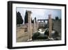 Spain, Andalusia, Surroundings of Seville, Italica, Peristyle of Residential Building-null-Framed Giclee Print