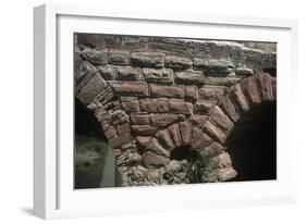 Spain, Andalusia, Villa Del Rio, Roman Arch Bridge-null-Framed Giclee Print