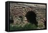 Spain, Andalusia, Villa Del Rio, Roman Arch Bridge-null-Framed Stretched Canvas