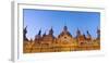 Spain, Aragon Region, Zaragoza, Basilica Del Pilar, Panorama at Dusk-Shaun Egan-Framed Photographic Print