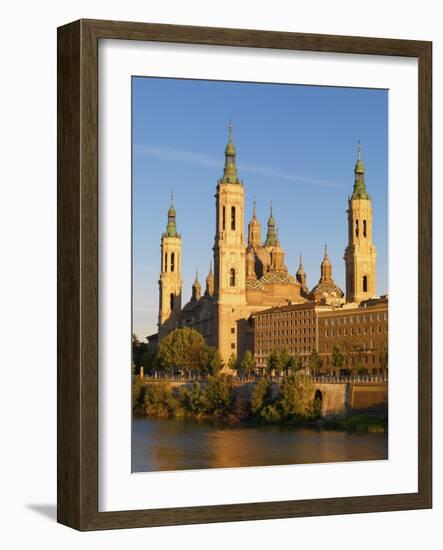 Spain, Aragon Region, Zaragoza, Basilica Del Pilar-Shaun Egan-Framed Photographic Print