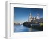 Spain, Aragon Region, Zaragoza Province, Zaragoza, Basilica De Nuestra Senora De Pilar on the Ebro-Walter Bibikow-Framed Photographic Print