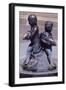 Spain, Aragon, Saragossa, Children with Fish-Francisco Rallo Lahoz Plaza Del Pilar-Framed Giclee Print