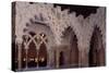 Spain, Aragon, Saragossa, Interior of Aljaferia Palace-null-Stretched Canvas