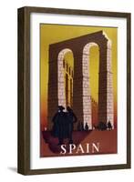 Spain Arch-null-Framed Giclee Print