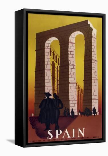 Spain Arch-null-Framed Stretched Canvas