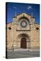 Spain, Avila. St. Peter's Church in the Plaza De Santa Teresa.-Julie Eggers-Stretched Canvas
