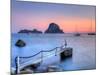 Spain, Balearic Islands, Ibiza, Cala D'Hort Beach and Es Vedra Island-Michele Falzone-Mounted Photographic Print