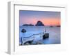 Spain, Balearic Islands, Ibiza, Cala D'Hort Beach and Es Vedra Island-Michele Falzone-Framed Photographic Print