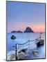 Spain, Balearic Islands, Ibiza, Cala D'Hort Beach and Es Vedra Island-Michele Falzone-Mounted Photographic Print