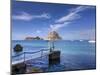 Spain, Balearic Islands, Ibiza, Cala D'Hort Beach-Michele Falzone-Mounted Photographic Print