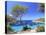 Spain, Balearic Islands, Ibiza, Cala Salada Beach-Michele Falzone-Stretched Canvas