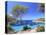 Spain, Balearic Islands, Ibiza, Cala Salada Beach-Michele Falzone-Stretched Canvas