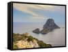 Spain, Balearic Islands, Ibiza, Es Vedra Rocky Island-Michele Falzone-Framed Stretched Canvas