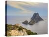 Spain, Balearic Islands, Ibiza, Es Vedra Rocky Island-Michele Falzone-Stretched Canvas