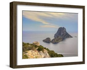 Spain, Balearic Islands, Ibiza, Es Vedra Rocky Island-Michele Falzone-Framed Photographic Print