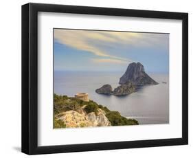 Spain, Balearic Islands, Ibiza, Es Vedra Rocky Island-Michele Falzone-Framed Photographic Print