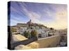 Spain, Balearic Islands, Ibiza, Old Town (Dalt Vila)-Michele Falzone-Stretched Canvas