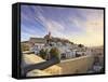 Spain, Balearic Islands, Ibiza, Old Town (Dalt Vila)-Michele Falzone-Framed Stretched Canvas