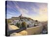 Spain, Balearic Islands, Ibiza, Old Town (Dalt Vila)-Michele Falzone-Stretched Canvas