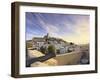 Spain, Balearic Islands, Ibiza, Old Town (Dalt Vila)-Michele Falzone-Framed Photographic Print