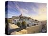 Spain, Balearic Islands, Ibiza, Old Town (Dalt Vila)-Michele Falzone-Stretched Canvas