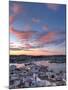 Spain, Balearic Islands, Ibiza, View of Ibiza Old Town (UNESCO Site), and Dalt Vila-Michele Falzone-Mounted Photographic Print