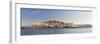 Spain, Balearic Islands, Ibiza, View of Ibiza Old Town (UNESCO Site), and Dalt Vila-Michele Falzone-Framed Photographic Print