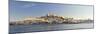 Spain, Balearic Islands, Ibiza, View of Ibiza Old Town (UNESCO Site), and Dalt Vila-Michele Falzone-Mounted Photographic Print