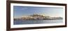 Spain, Balearic Islands, Ibiza, View of Ibiza Old Town (UNESCO Site), and Dalt Vila-Michele Falzone-Framed Photographic Print