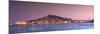 Spain, Balearic Islands, Ibiza, View of Ibiza Old Town (UNESCO Site), and Dalt Vila-Michele Falzone-Mounted Photographic Print