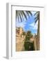 Spain, Balearic Islands, Mallorca, Palma de Mallorca, Almudaina palace.-Emily Wilson-Framed Photographic Print