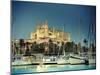 Spain, Balearic Islands, Mallorca, Palma De Mallorca, Cathedral-Michele Falzone-Mounted Photographic Print