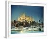 Spain, Balearic Islands, Mallorca, Palma De Mallorca, Cathedral-Michele Falzone-Framed Photographic Print