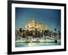 Spain, Balearic Islands, Mallorca, Palma De Mallorca, Cathedral-Michele Falzone-Framed Photographic Print