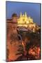Spain, Balearic Islands, Mallorca, Palma de Mallorca. La Seu, Gothic Cathedral.-Emily Wilson-Mounted Photographic Print