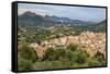 Spain, Balearic Islands, Mallorca, Pollenca. Town landscape.-Emily Wilson-Framed Stretched Canvas