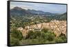 Spain, Balearic Islands, Mallorca, Pollenca. Town landscape.-Emily Wilson-Framed Stretched Canvas