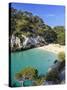 Spain, Balearic Islands, Menorca, Cala Macarelleta-Michele Falzone-Stretched Canvas
