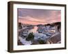 Spain, Balearic Islands, Menorca, Ciutadella, Historic Old Harbour and Old City Centre-Michele Falzone-Framed Photographic Print