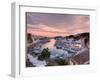 Spain, Balearic Islands, Menorca, Ciutadella, Historic Old Harbour and Old City Centre-Michele Falzone-Framed Photographic Print