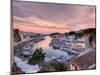 Spain, Balearic Islands, Menorca, Ciutadella, Historic Old Harbour and Old City Centre-Michele Falzone-Mounted Photographic Print