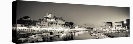 Spain, Balearic Islands, Menorca, Ciutadella, Historic Old Harbour and Old City Centre-Michele Falzone-Stretched Canvas