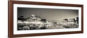 Spain, Balearic Islands, Menorca, Ciutadella, Historic Old Harbour and Old City Centre-Michele Falzone-Framed Photographic Print